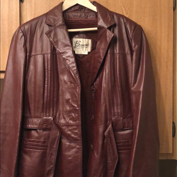 bermans leather jacket